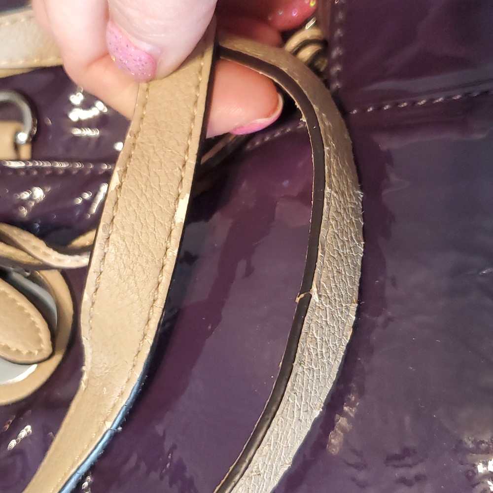 Purple Grace Adele Purse With Removable Matching … - image 8